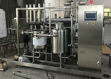 中国 ジュース液体UHTミルク機械、半自動版のタイプ滅菌装置装置 工場