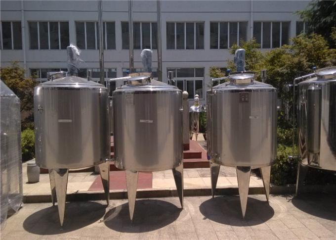 飲料/食品工業のFDAのためのステンレス鋼の液体の混合タンクは承認しました