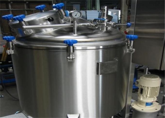 500 - 2000のガロンのステンレス鋼タンク、飲料の工場のためのミルク冷却タンク