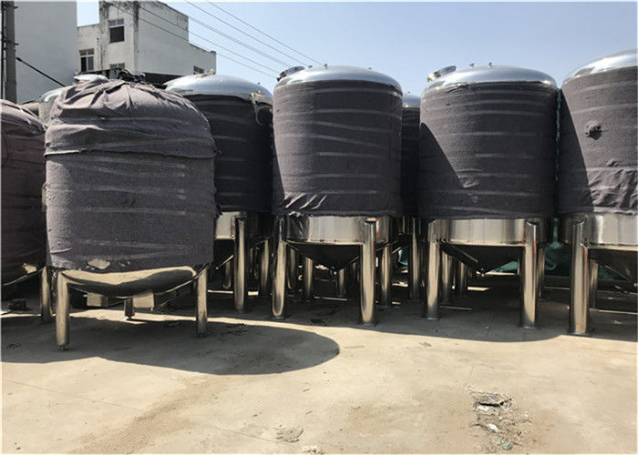316 Stainless Steel Fermentation Vessel 6000L For Milk Production Line