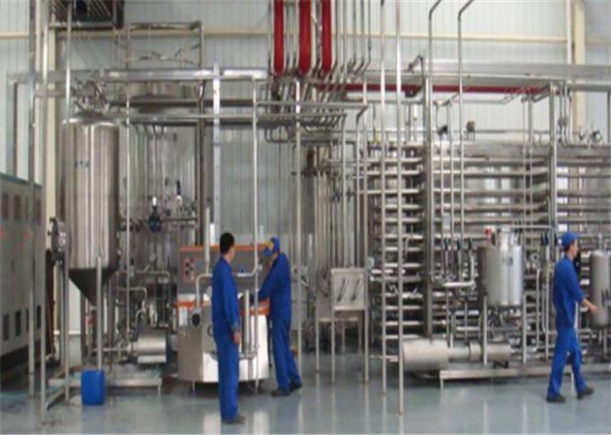 UHTのミルクのプロセス用機器、低温殺菌されたミルクの加工ライン500L1000L 2000L